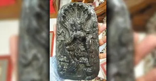 টাঙ্গাইলে পুকুর থেকে পাথরের প্রাচীন মূর্তি উদ্ধার